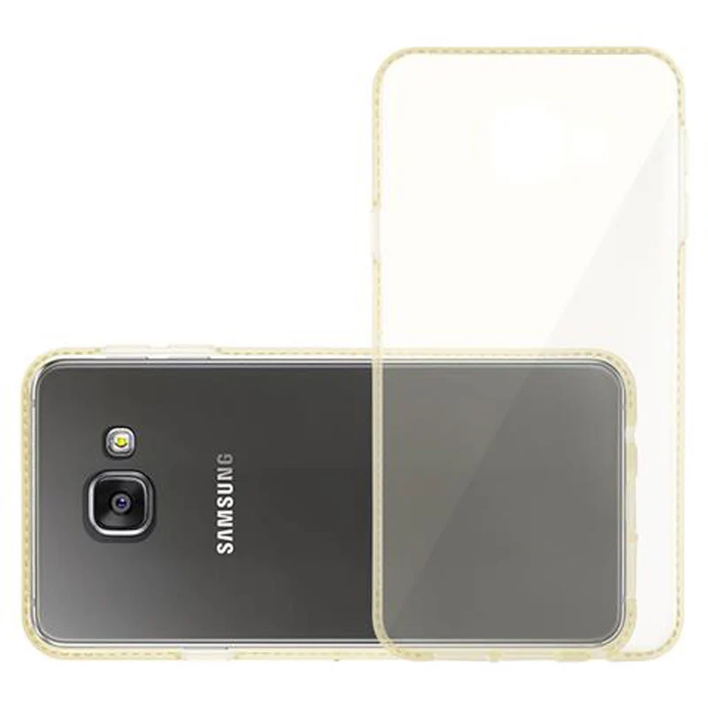 Cadorabo Hülle kompatibel mit Samsung Galaxy A3 2016 Schutzhülle aus flexiblem TPU Silikon im Strass Design