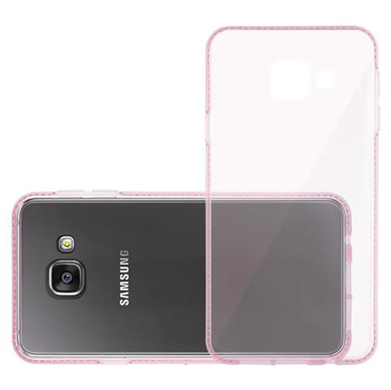 Cadorabo Hülle kompatibel mit Samsung Galaxy A3 2016 Schutzhülle aus flexiblem TPU Silikon im Strass Design