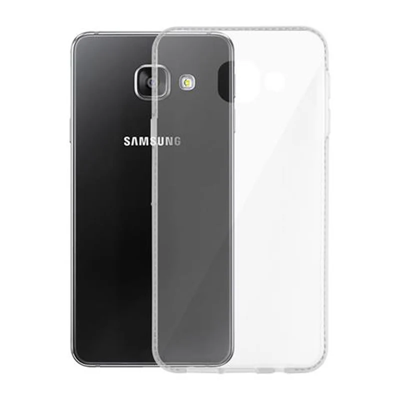 Cadorabo Hülle kompatibel mit Samsung Galaxy A3 2016 Schutzhülle aus flexiblem TPU Silikon im Strass Design