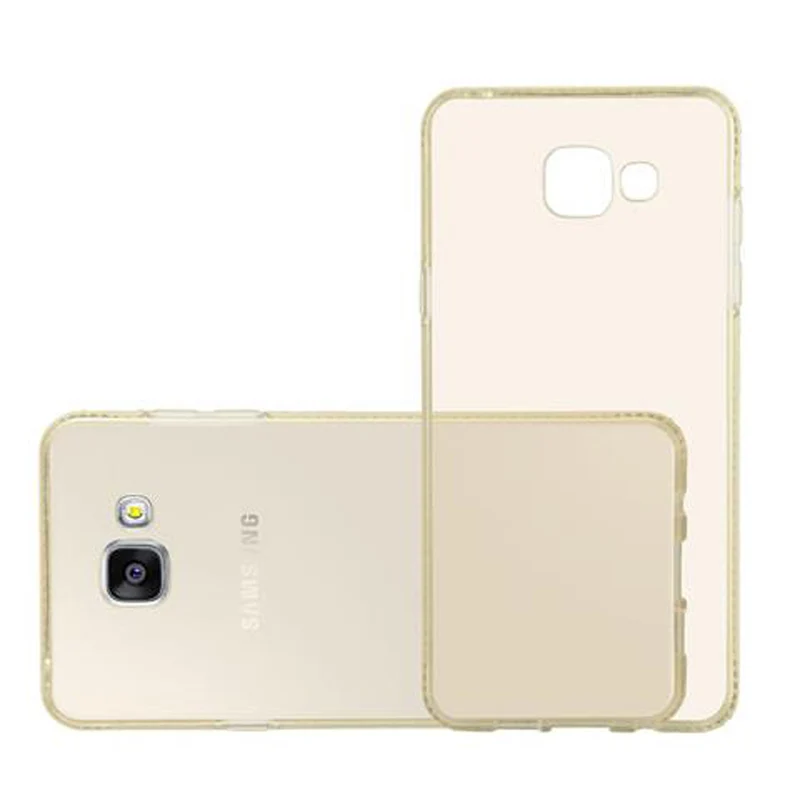 Cadorabo Hülle kompatibel mit Samsung Galaxy A5 2016 Schutzhülle aus flexiblem TPU Silikon im Strass Design