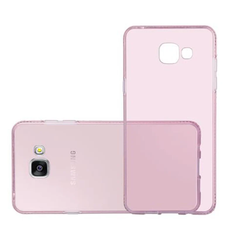 Cadorabo Hülle kompatibel mit Samsung Galaxy A5 2016 Schutzhülle aus flexiblem TPU Silikon im Strass Design