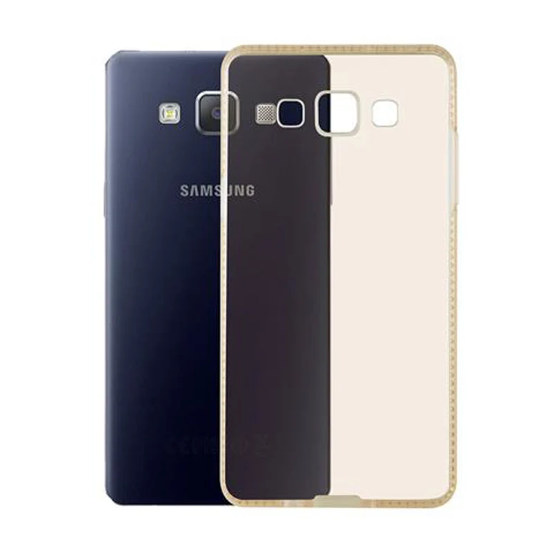 Cadorabo Hülle kompatibel mit Samsung Galaxy A5 2015 Schutzhülle aus flexiblem TPU Silikon im Strass Design