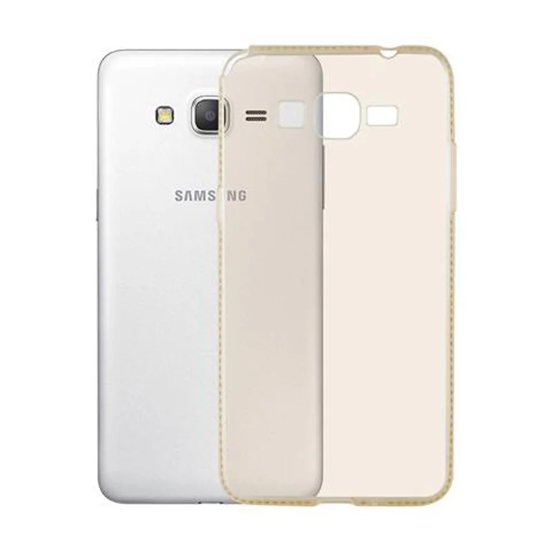 Cadorabo Hülle kompatibel mit Samsung Galaxy GRAND PRIME Schutzhülle aus flexiblem TPU Silikon im Strass Design