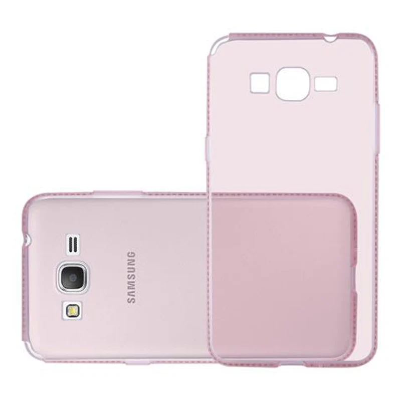 Cadorabo Hülle kompatibel mit Samsung Galaxy GRAND PRIME Schutzhülle aus flexiblem TPU Silikon im Strass Design
