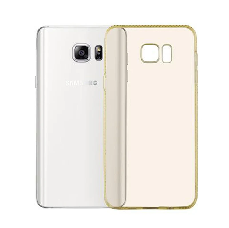 Cadorabo Hülle kompatibel mit Samsung Galaxy NOTE 5 Schutzhülle aus flexiblem TPU Silikon im Strass Design