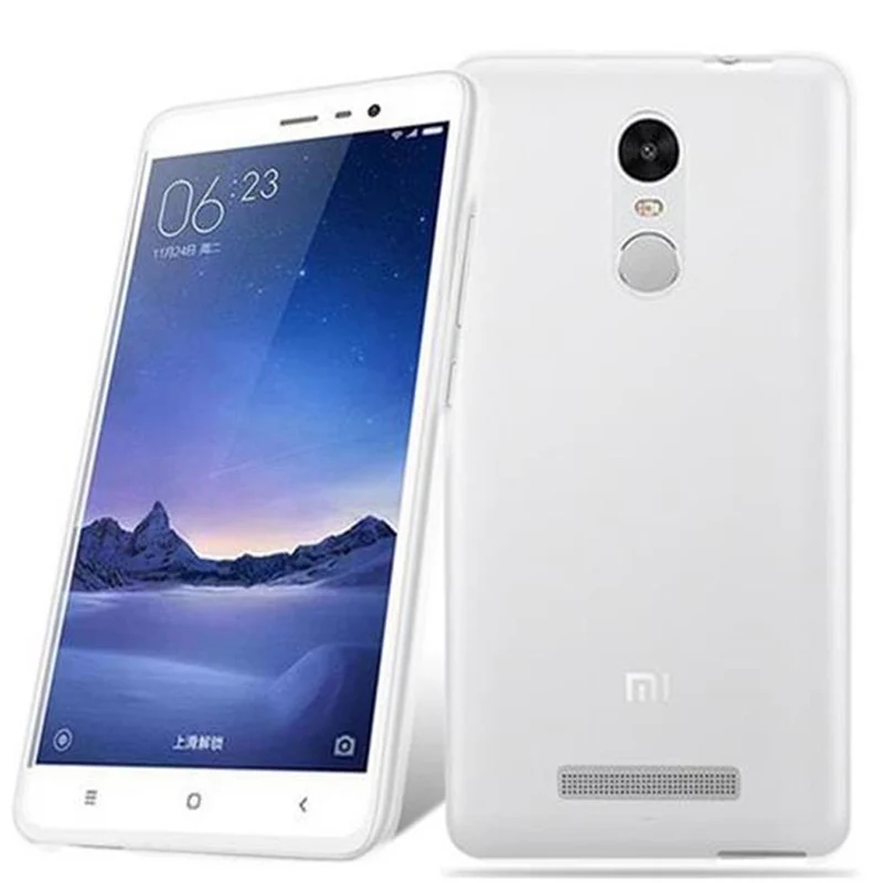 Cadorabo Hülle kompatibel mit Xiaomi RedMi NOTE 3 Schutzhülle aus flexiblem TPU Silikon