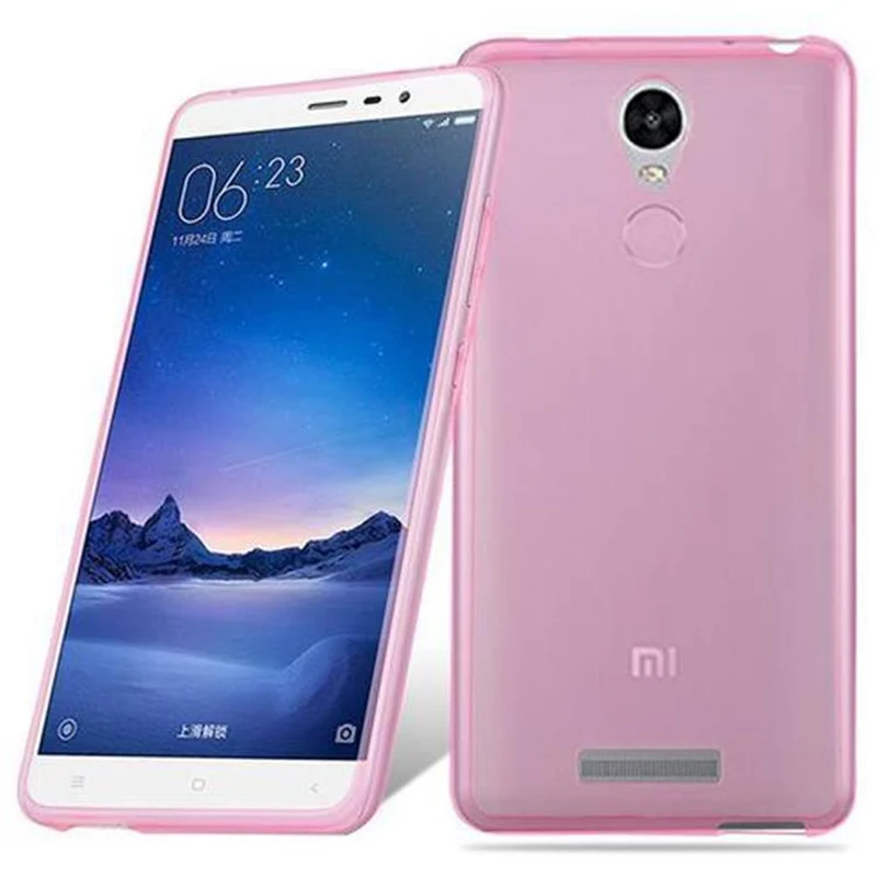 Cadorabo Hülle kompatibel mit Xiaomi RedMi 3 Schutzhülle aus flexiblem TPU Silikon