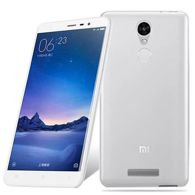 Cadorabo Hülle kompatibel mit Xiaomi RedMi 3 Schutzhülle aus flexiblem TPU Silikon