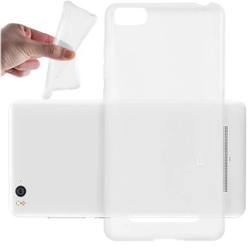 Cadorabo Hülle kompatibel mit Xiaomi Mi 4 Schutzhülle aus flexiblem TPU Silikon