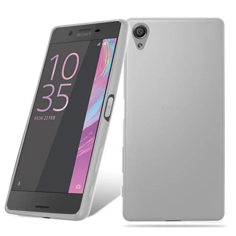 Cadorabo Hülle kompatibel mit Sony Xperia X PERFORMANCE Schutzhülle aus flexiblem TPU Silikon