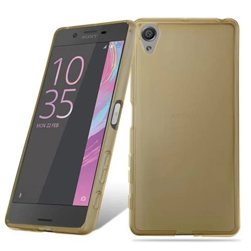 Cadorabo Hülle kompatibel mit Sony Xperia X PERFORMANCE Schutzhülle aus flexiblem TPU Silikon