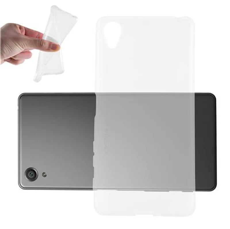 Cadorabo Hülle kompatibel mit Sony Xperia X PERFORMANCE Schutzhülle aus flexiblem TPU Silikon