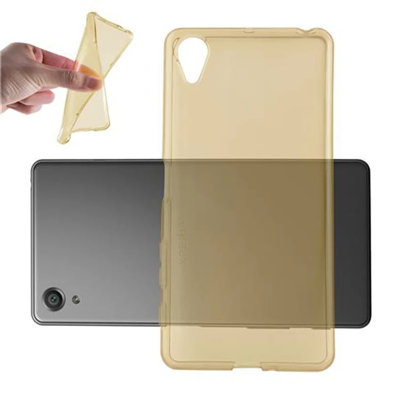 Cadorabo Hülle kompatibel mit Sony Xperia X PERFORMANCE Schutzhülle aus flexiblem TPU Silikon