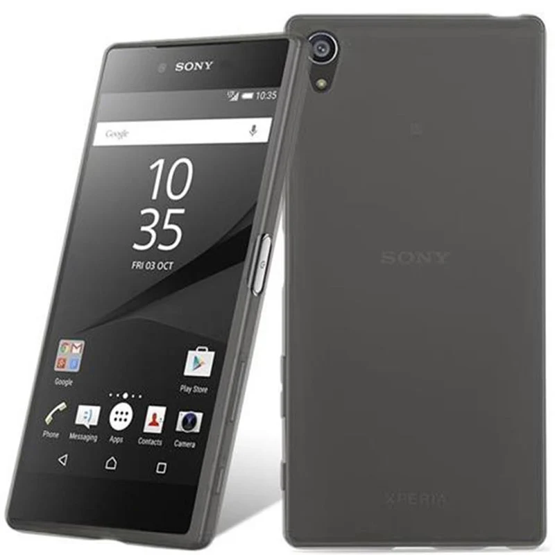 Cadorabo Hülle kompatibel mit Sony Xperia Z5 PREMIUM Schutzhülle aus flexiblem TPU Silikon