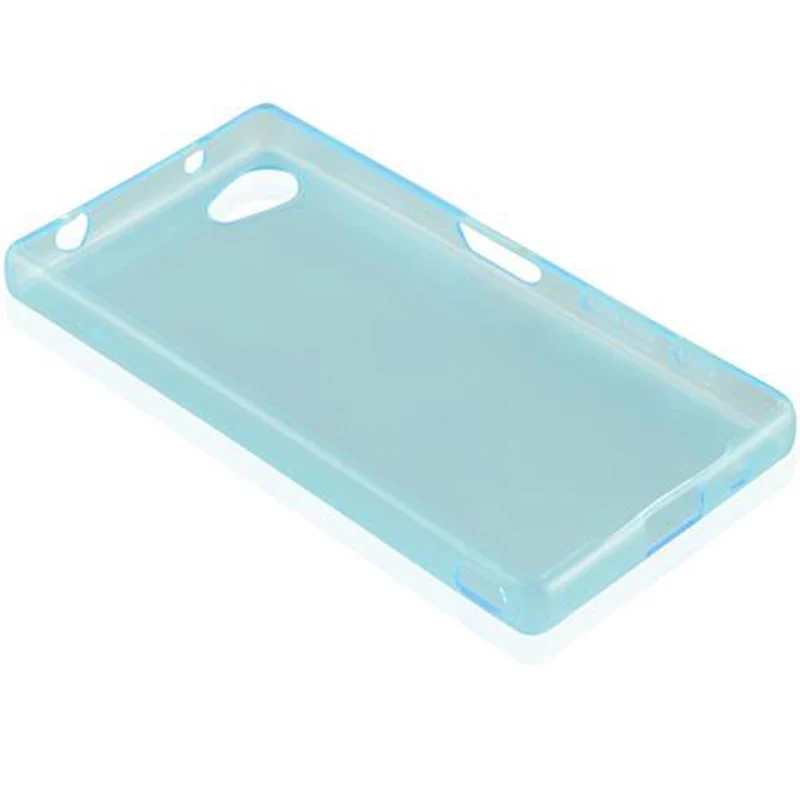 Cadorabo Hülle kompatibel mit Sony Xperia Z5 COMPACT Schutzhülle aus flexiblem TPU Silikon