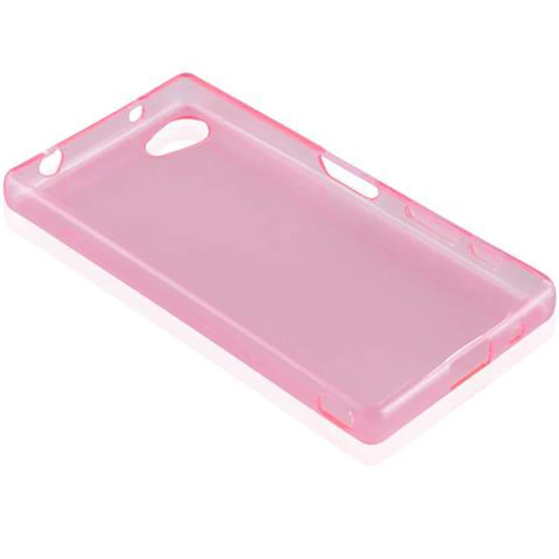 Cadorabo Hülle kompatibel mit Sony Xperia Z5 COMPACT Schutzhülle aus flexiblem TPU Silikon
