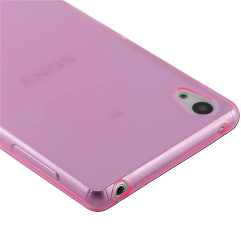 Cadorabo Hülle kompatibel mit Sony Xperia Z3 PLUS / Z4 Schutzhülle aus flexiblem TPU Silikon