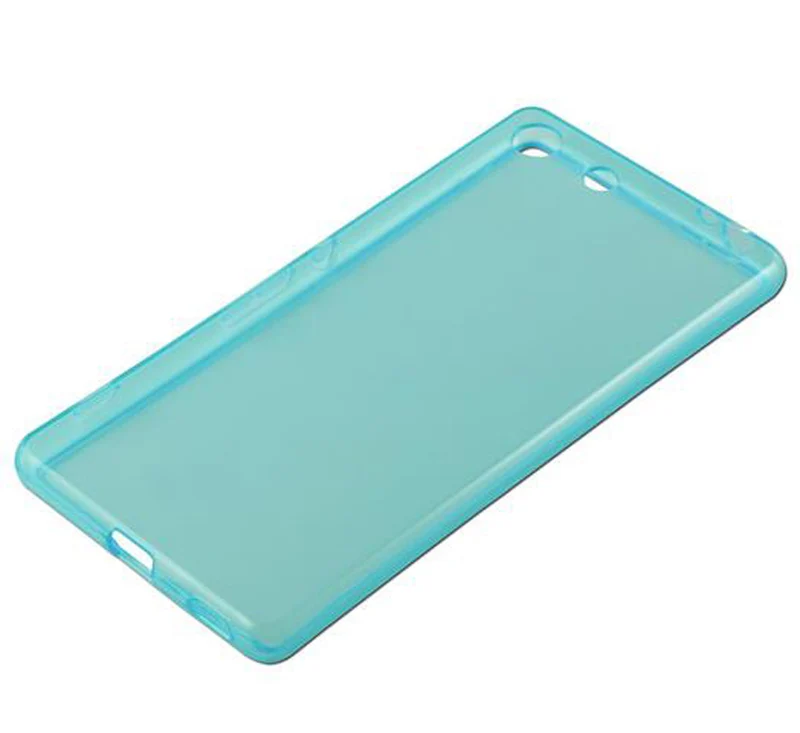 Cadorabo Hülle kompatibel mit Sony Xperia M5 Schutzhülle aus flexiblem TPU Silikon