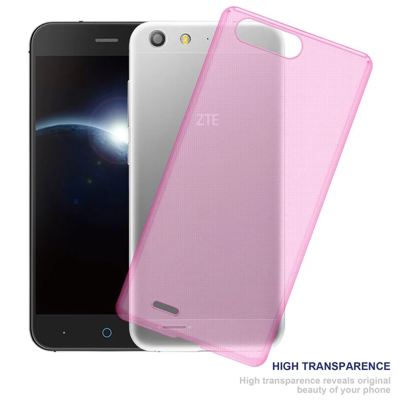 Cadorabo Hülle kompatibel mit ZTE Blade V6 Schutzhülle aus flexiblem TPU Silikon