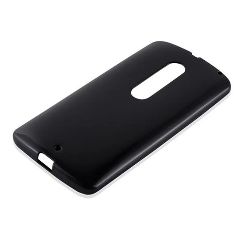 Cadorabo Hülle kompatibel mit Motorola MOTO X PLAY Schutzhülle aus flexiblem TPU Silikon
