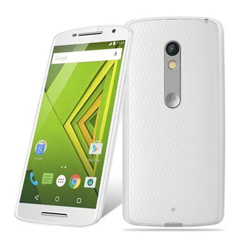 Cadorabo Hülle kompatibel mit Motorola MOTO X PLAY Schutzhülle aus flexiblem TPU Silikon