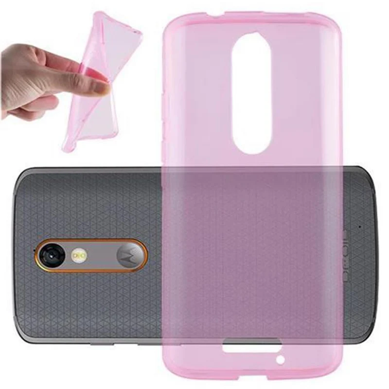 Cadorabo Hülle kompatibel mit Motorola MOTO X FORCE Schutzhülle aus flexiblem TPU Silikon