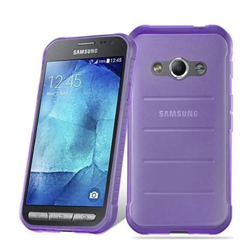 Cadorabo Hülle kompatibel mit Samsung Galaxy XCover 3 Schutzhülle aus flexiblem TPU Silikon