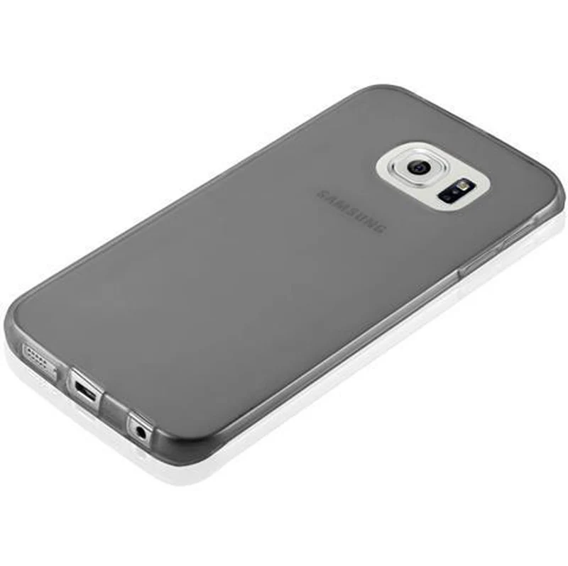 Cadorabo Hülle kompatibel mit Samsung Galaxy S6 Schutzhülle aus flexiblem TPU Silikon