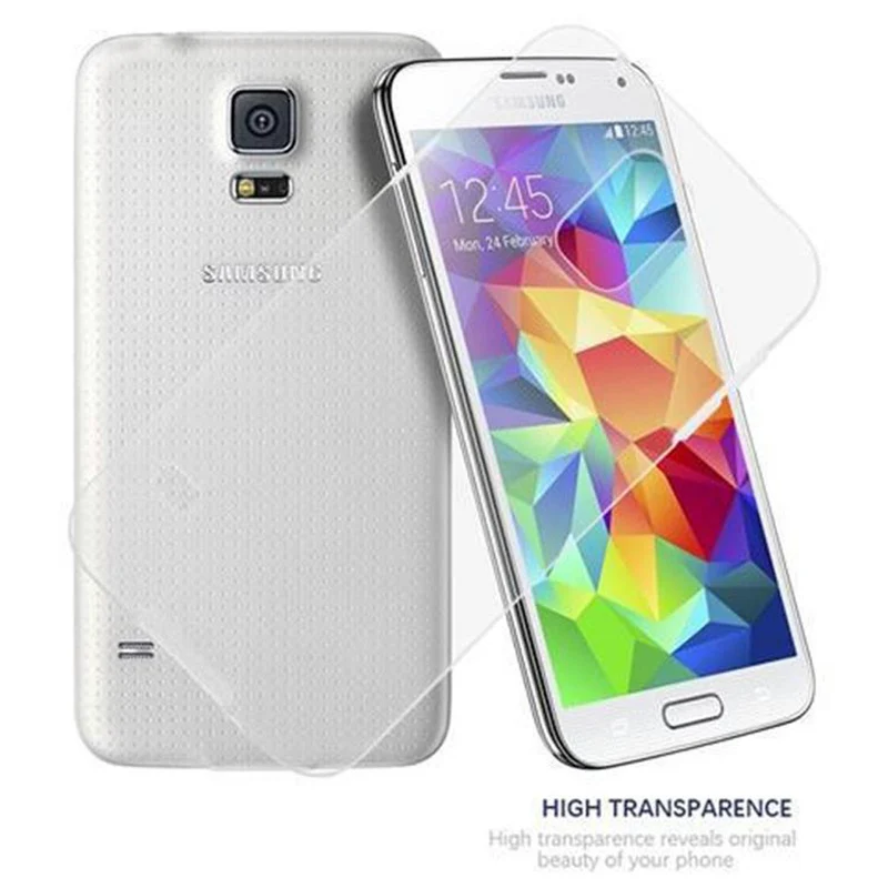 Cadorabo Hülle kompatibel mit Samsung Galaxy S5 / S5 NEO Schutzhülle aus flexiblem TPU Silikon