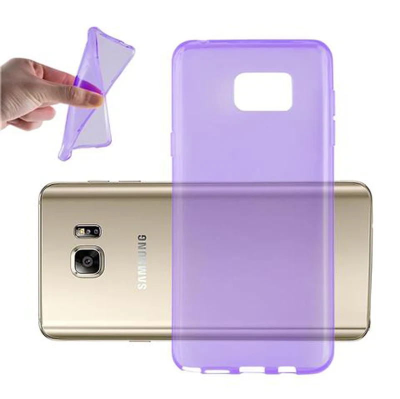 Cadorabo Hülle kompatibel mit Samsung Galaxy NOTE 5 Schutzhülle aus flexiblem TPU Silikon