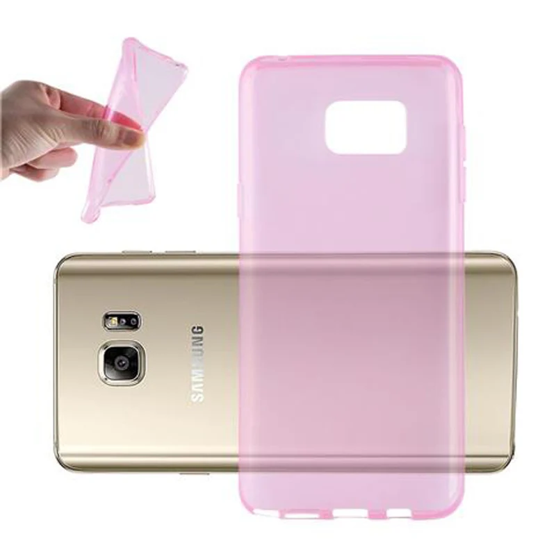 Cadorabo Hülle kompatibel mit Samsung Galaxy NOTE 5 Schutzhülle aus flexiblem TPU Silikon