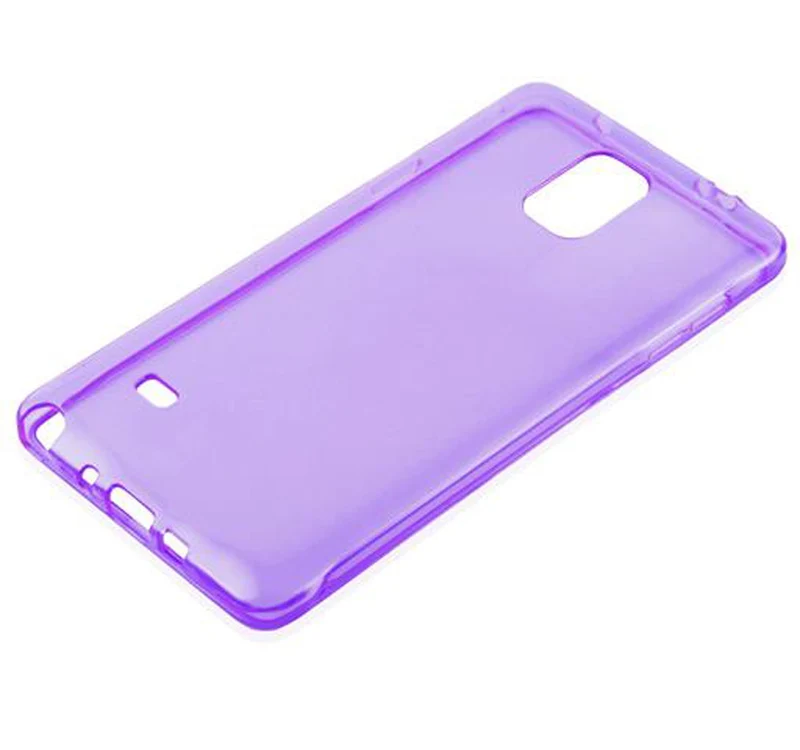 Cadorabo Hülle kompatibel mit Samsung Galaxy NOTE 4 Schutzhülle aus flexiblem TPU Silikon