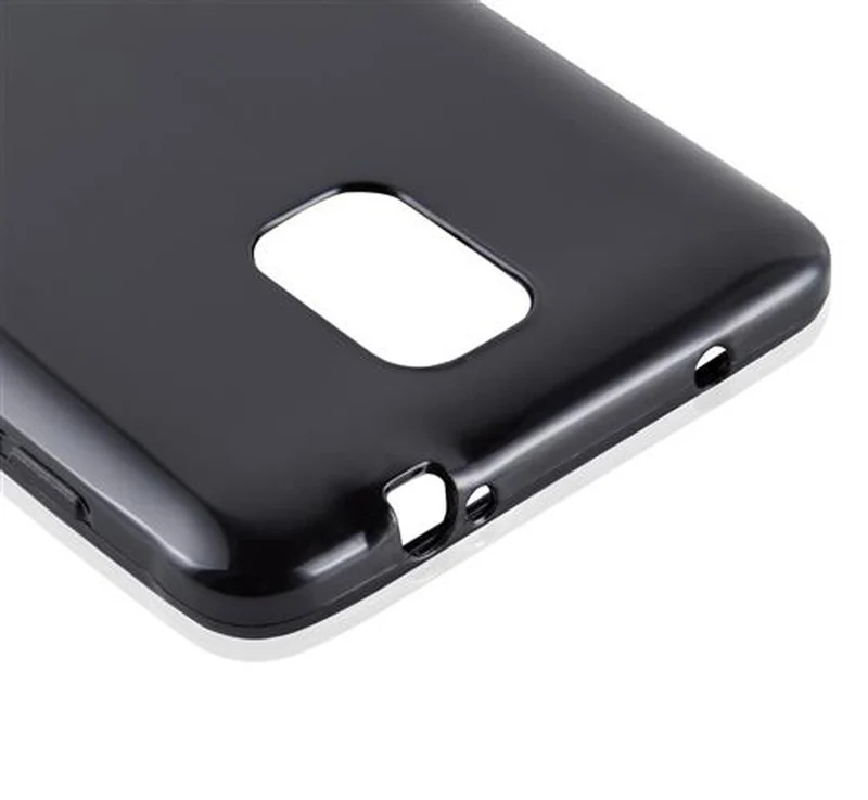 Cadorabo Hülle kompatibel mit Samsung Galaxy NOTE 4 Schutzhülle aus flexiblem TPU Silikon