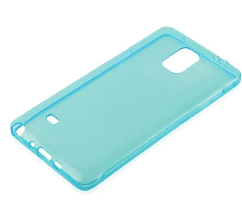 Cadorabo Hülle kompatibel mit Samsung Galaxy NOTE 4 Schutzhülle aus flexiblem TPU Silikon