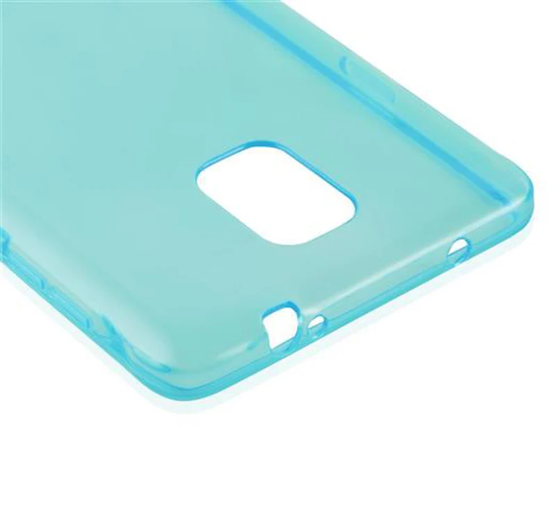 Cadorabo Hülle kompatibel mit Samsung Galaxy NOTE 4 Schutzhülle aus flexiblem TPU Silikon