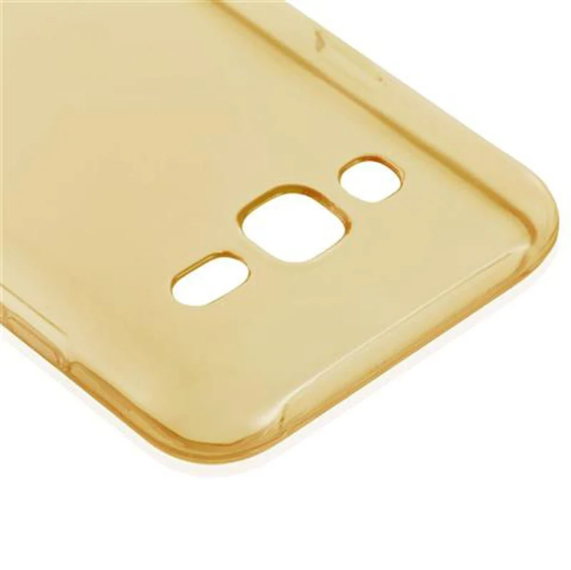 Cadorabo Hülle kompatibel mit Samsung Galaxy J3 2015 Schutzhülle aus flexiblem TPU Silikon
