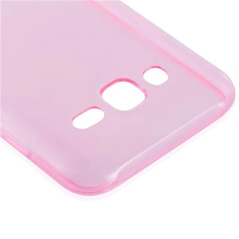 Cadorabo Hülle kompatibel mit Samsung Galaxy J3 2015 Schutzhülle aus flexiblem TPU Silikon