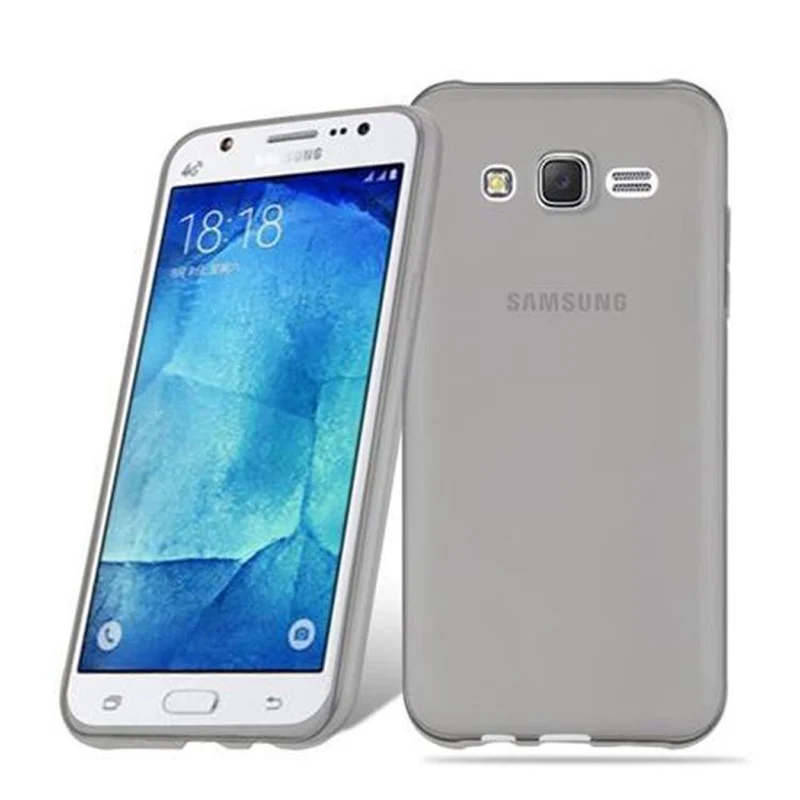 Cadorabo Hülle kompatibel mit Samsung Galaxy J3 2015 Schutzhülle aus flexiblem TPU Silikon