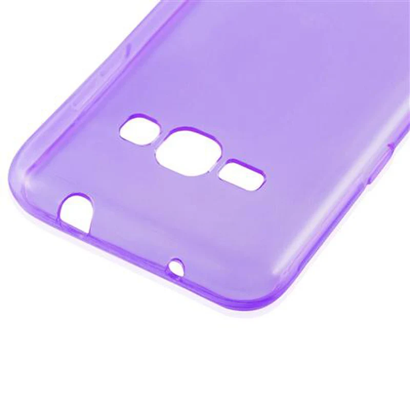 Cadorabo Hülle kompatibel mit Samsung Galaxy J1 2016 Schutzhülle aus flexiblem TPU Silikon