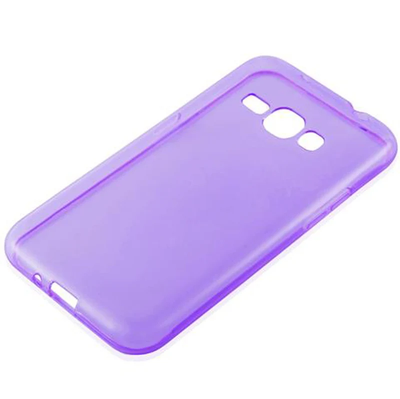 Cadorabo Hülle kompatibel mit Samsung Galaxy J1 2016 Schutzhülle aus flexiblem TPU Silikon