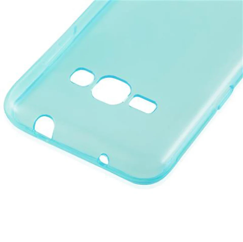 Cadorabo Hülle kompatibel mit Samsung Galaxy J1 2016 Schutzhülle aus flexiblem TPU Silikon
