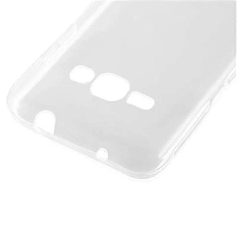 Cadorabo Hülle kompatibel mit Samsung Galaxy J1 2016 Schutzhülle aus flexiblem TPU Silikon