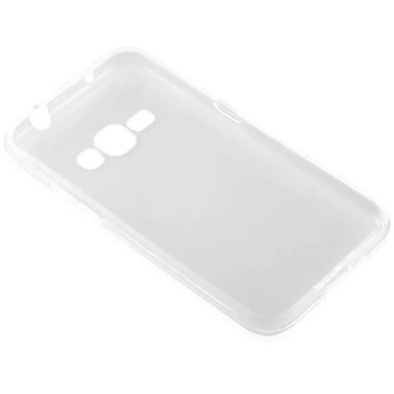 Cadorabo Hülle kompatibel mit Samsung Galaxy J1 2016 Schutzhülle aus flexiblem TPU Silikon