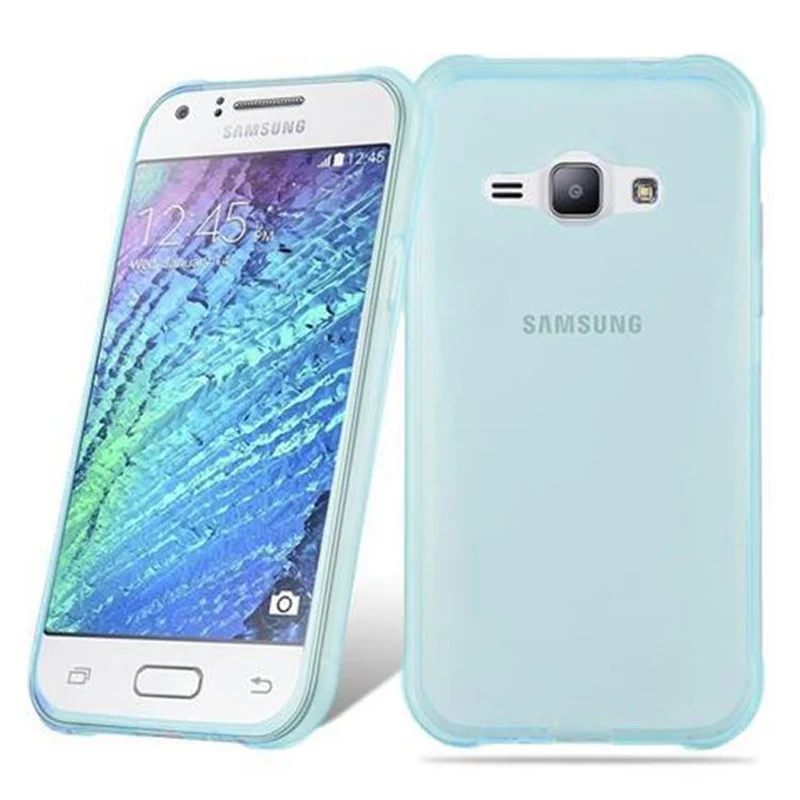 Cadorabo Hülle kompatibel mit Samsung Galaxy J1 ACE Schutzhülle aus flexiblem TPU Silikon