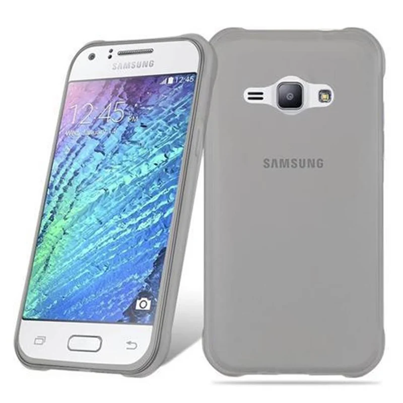 Cadorabo Hülle kompatibel mit Samsung Galaxy J1 ACE Schutzhülle aus flexiblem TPU Silikon