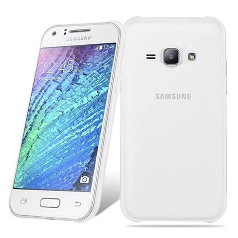 Cadorabo Hülle kompatibel mit Samsung Galaxy J1 ACE Schutzhülle aus flexiblem TPU Silikon