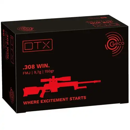 .308 Win. DTX 9,7g/150grs Geco