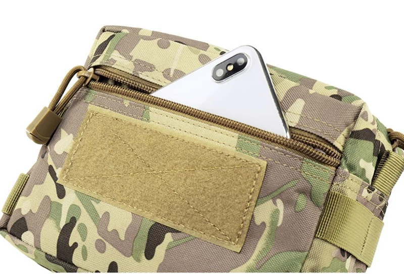 MOLLE EDC Werkzeugtasche – Taktische Utility Pouch mit Klett & Reißverschluss