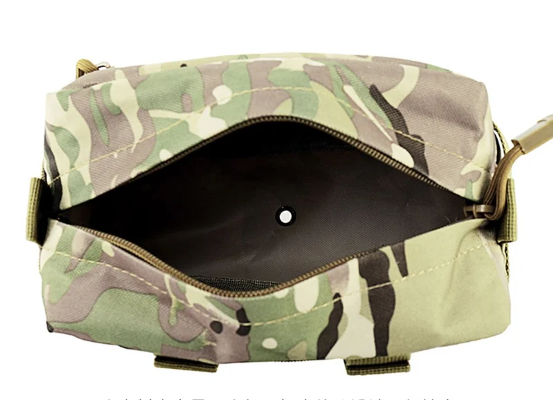 MOLLE EDC Werkzeugtasche – Taktische Utility Pouch mit Klett & Reißverschluss