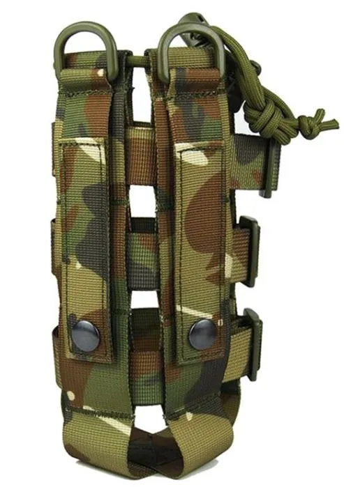 Tactical Molle Flaschenhalter Wasser Flaschen Halter Trinkflasche Pouch